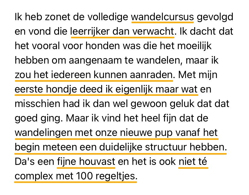 Ontspannen wandelen