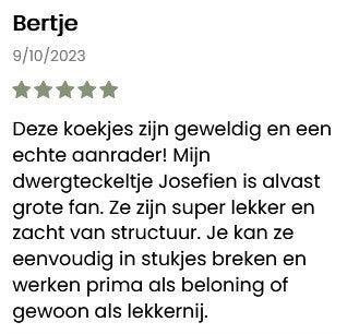 Zachte, gezonde beloningen Lam
