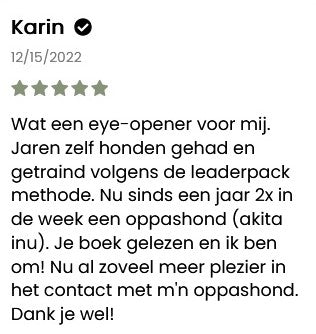 Boek: Beter communiceren met jouw hond