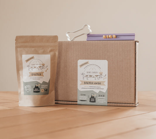 Startkit DIY gezonde, glutenvrije hondenkoekjes