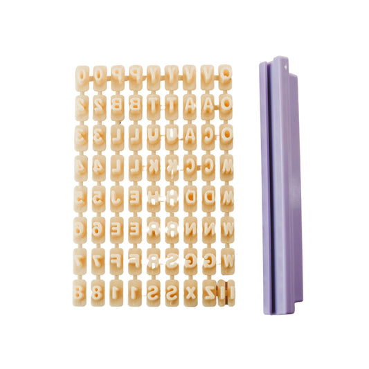 Alfabetstempel | personaliseer hondenkoekjes